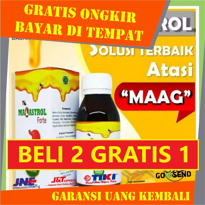 Magastrol Forte - Madu Asam Lambung Maag Gerd 100% Ori (Beli 2 Gratis 1)