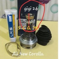 Cv Joint Outer Luar As Roda Depan Luar Toyota All New Corolla