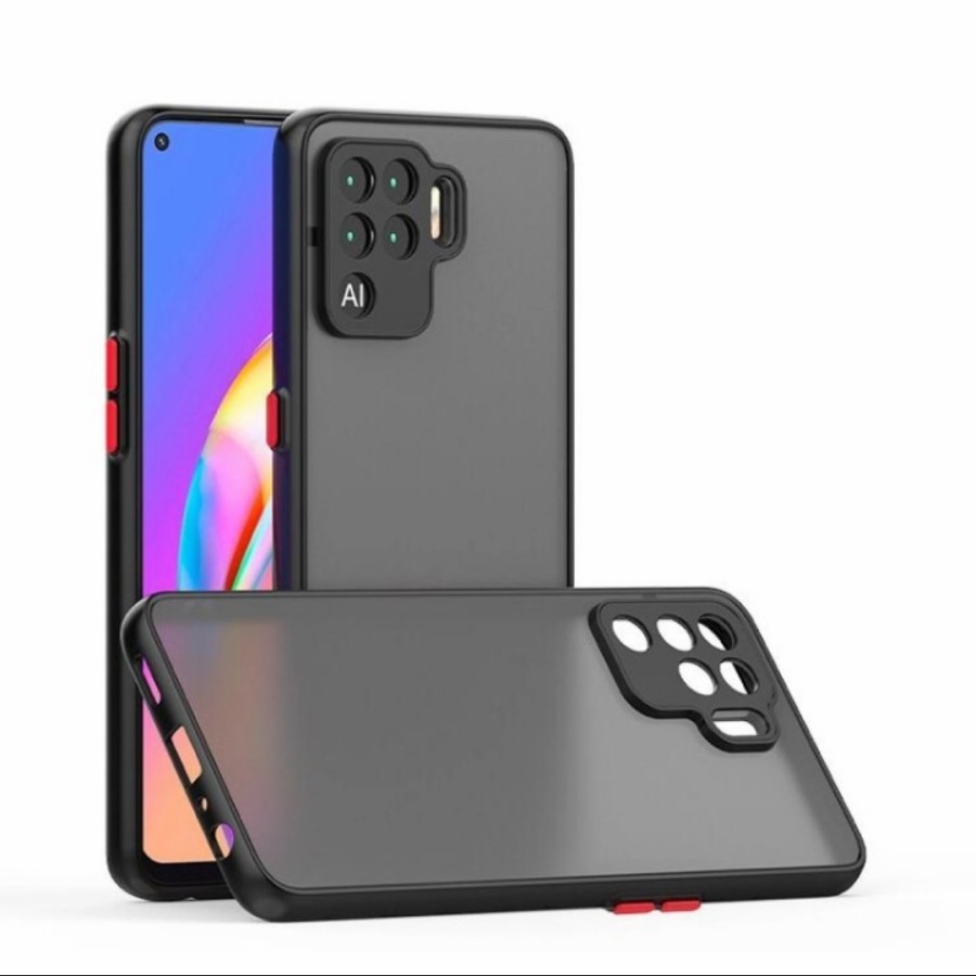 OPPO RENO 5F / RENO 2 / RENO 2F / RENO 3 / RENO 3 PRO CASE DOFF MATTE HARDCASE TRANSPARANT