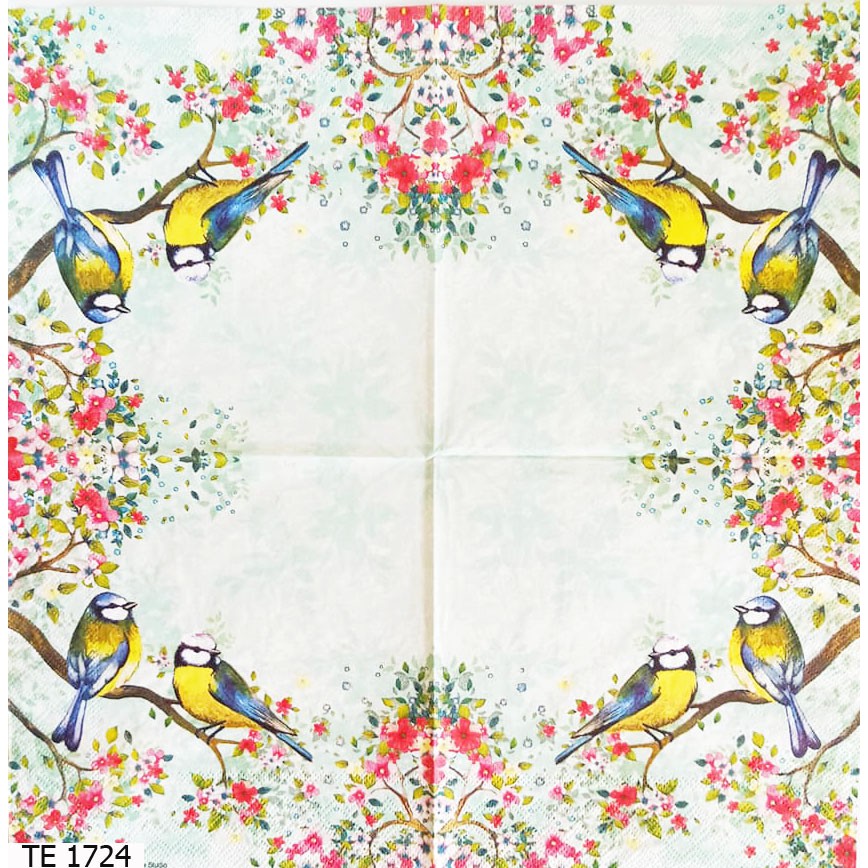 TISU DECOUPAGE EROPAH 33X33 CM TE 1724 TTS