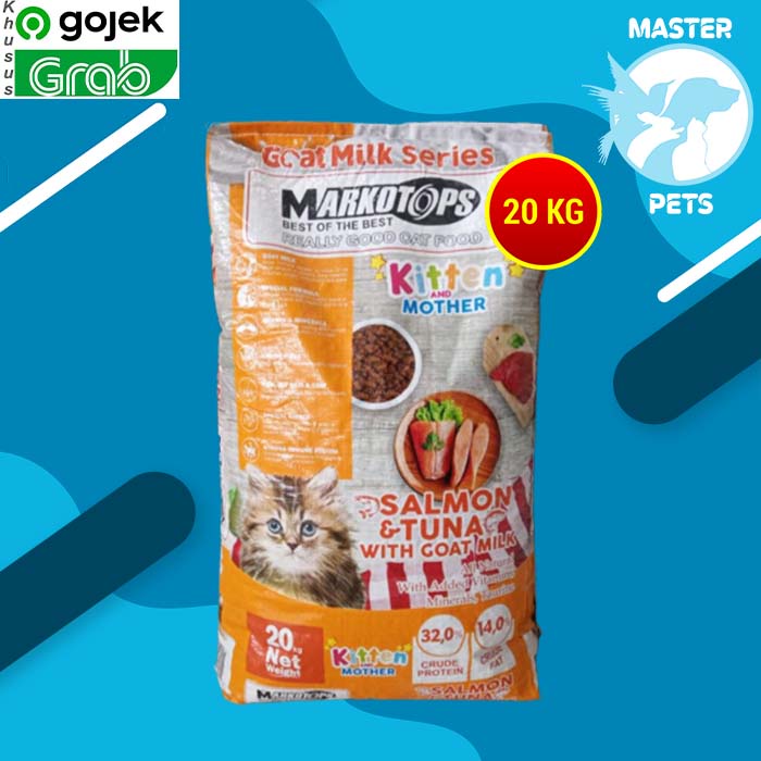 [GOSEND] Makanan Kucing Markotops 20 Kg Cat Food markotop 20kg