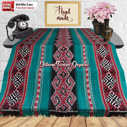 Kain Tenun Meteran / Kain Batik / Kain Blanket Troso Premium