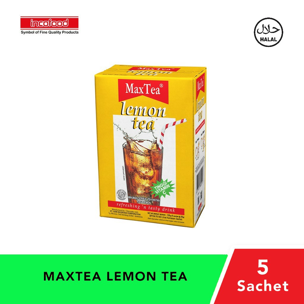 

MaxTea Lemon Tea (5 sachet)