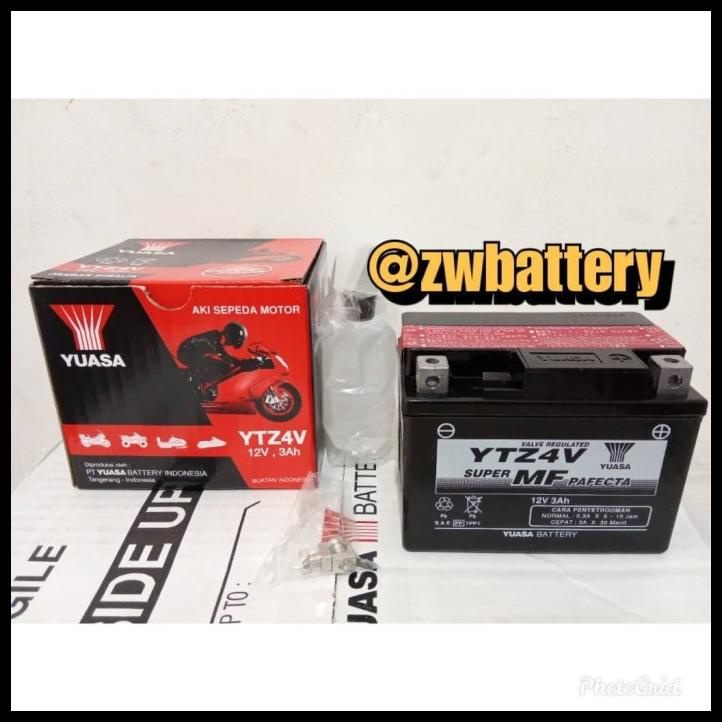 Aki Motor Honda Scoopy,Beat Yuasa Ytz4V