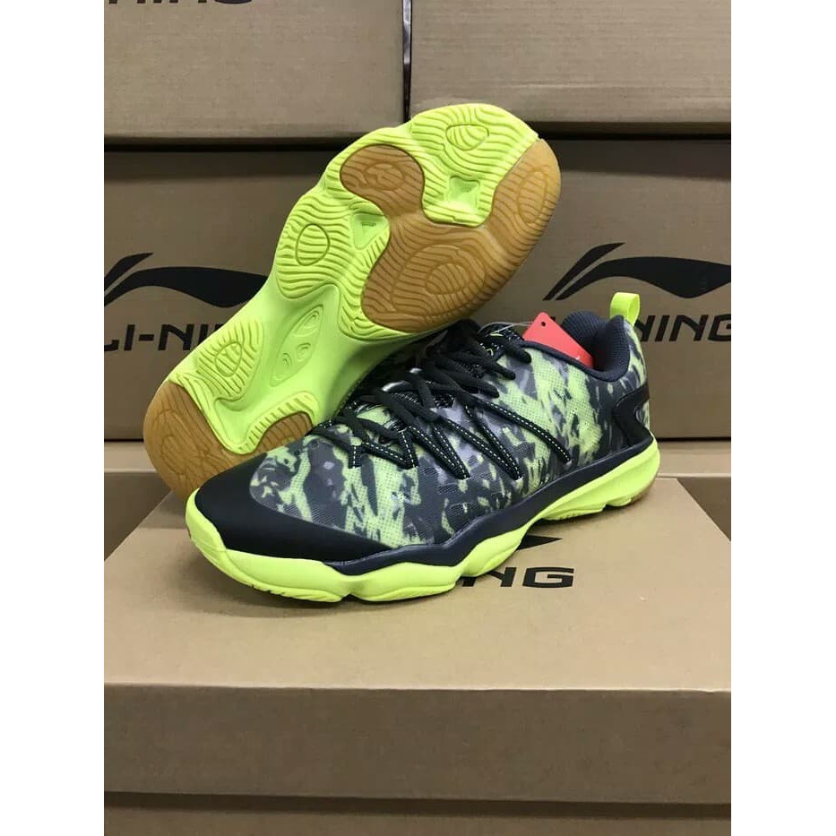 sepatu badminton lining ranger aytm 067 hijau original