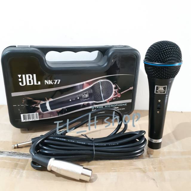 Mic kabel jbl nk77/ mic jbl nk 77/ microphone/ mic profesional/dijamin kualitas bagus