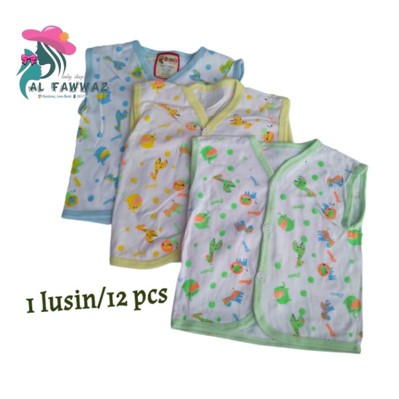 1 lusin baju bayi kutung katun