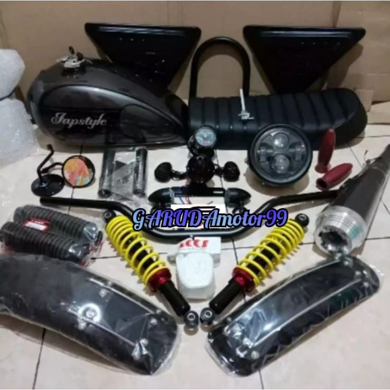 PAKET HEMAT KOMPLIT BODY JAPSTYLE PNP TIGER MP CB GL THUNDER SCORPIO BYSON KWALITSD SANGAT BAGUS