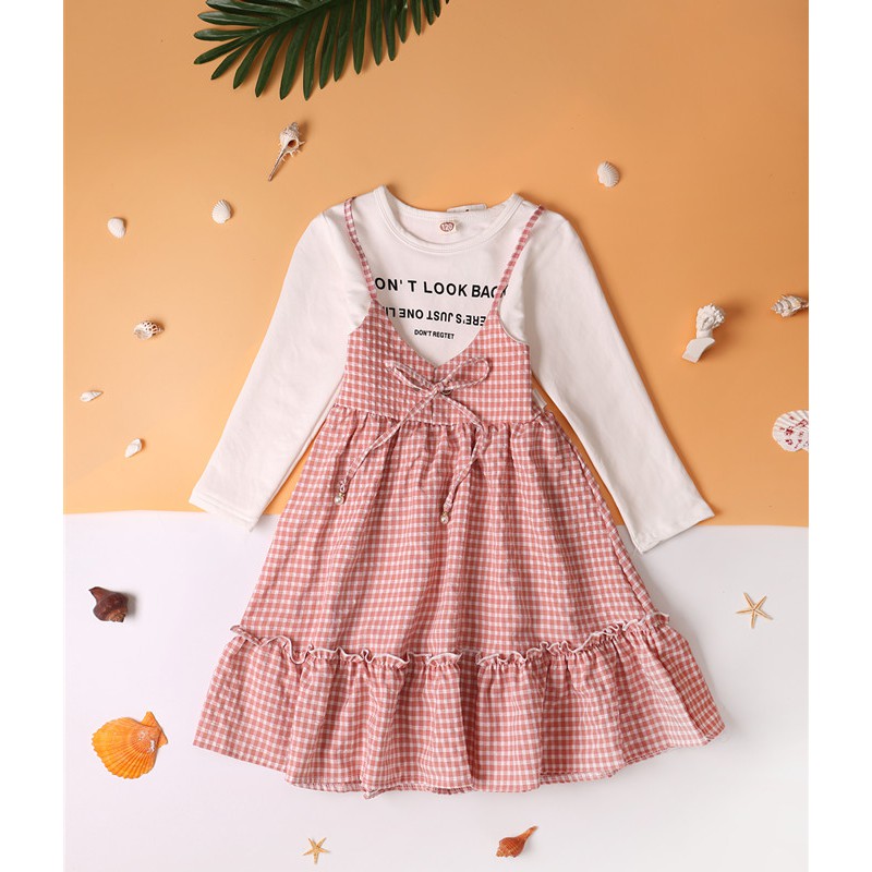 Dress anak perempuan  - Gaun anak cewek lucu - pakaian anak katun - hadiah ulang tahun