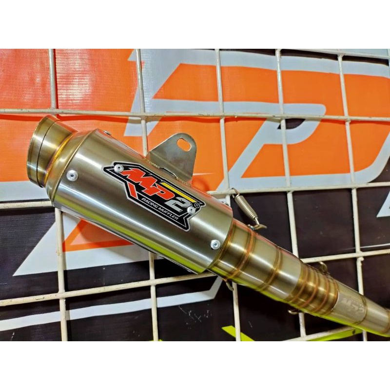 slincer knalpot mp2 tipe sr-9 Sonic 150. Supra GTR. MX king. MX old/new dll