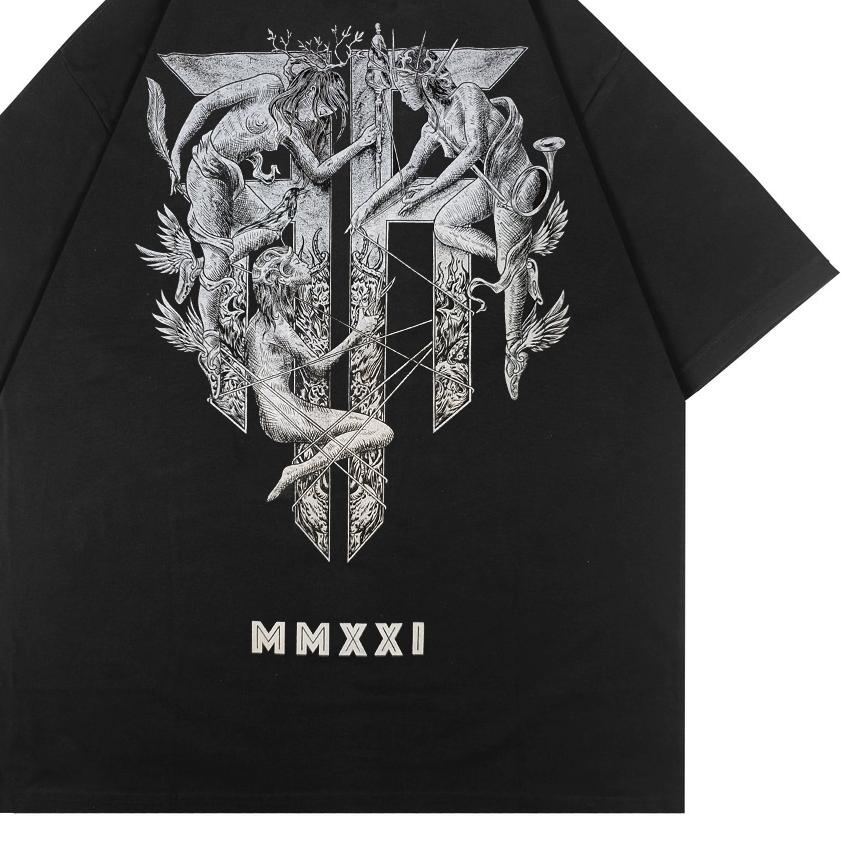 ➨ Lastkiss T-Shirt Mythology Black ➤