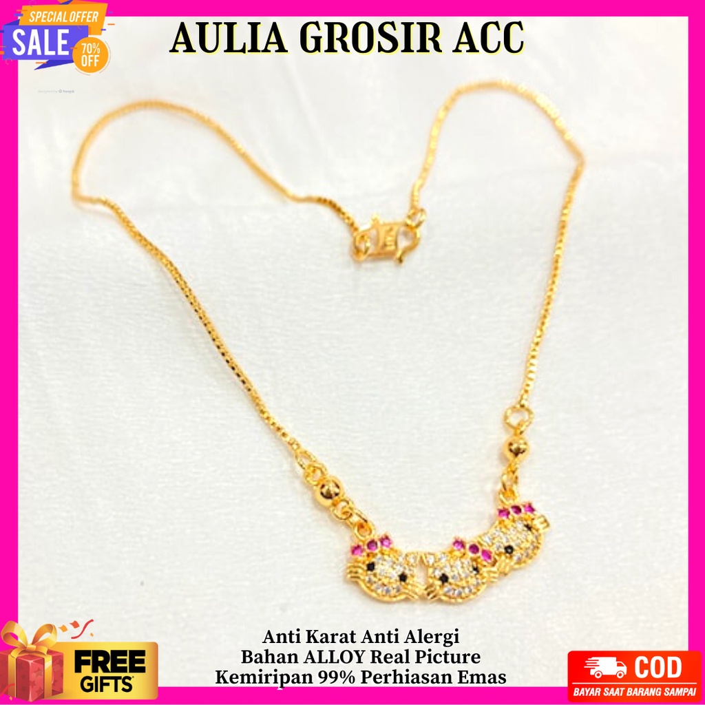 Titanium Liontin Kalung Emas Kalung Anak Kalung Liontin Kalung Fashion Kalung Titanium Kalung