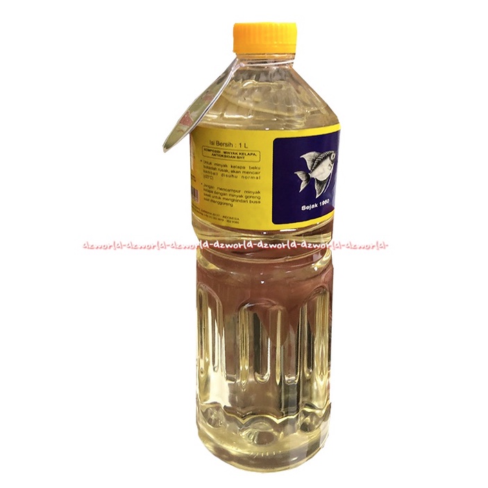 Ikan Dorang 1L Special Warna Putih Bening Minyak Kelapa Refined Minyak Bebas Kolesterol Coconut Oil 1litter 1 Liter