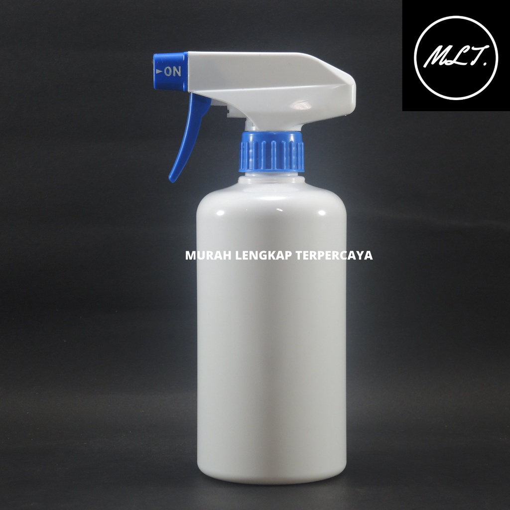 BOTOL KISPRAY 500ML KISPRAY LAUNDRY BIRU PUTIH