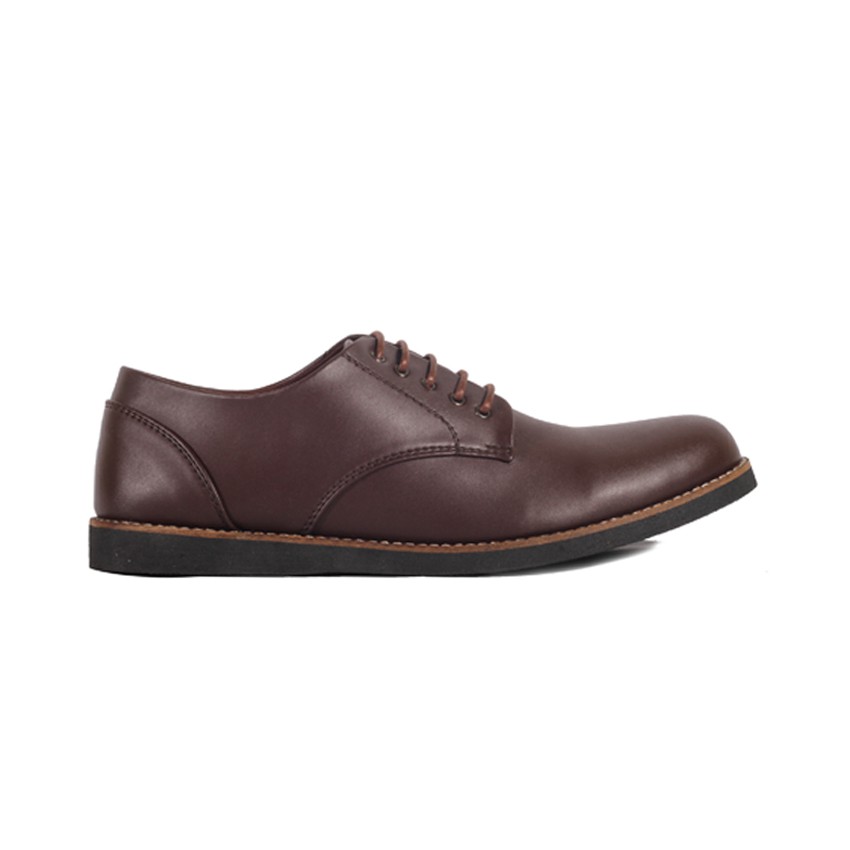 Shawn Brown | Sepatu Pantofel Kantor Pria Cowok Men Laces Oxford Footwear Original | FORIND Lvnatica