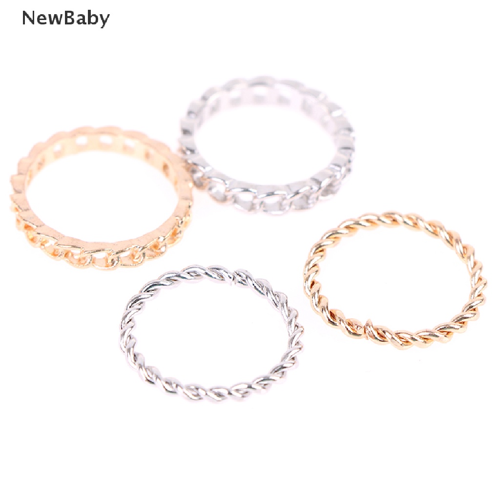 10pcs / set Cincin Wanita Untuk Hadiah