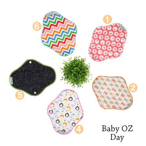 Pembalut Kain Wanita Baby Oz | Menstrualpad | Menspad | Menstrual Pad