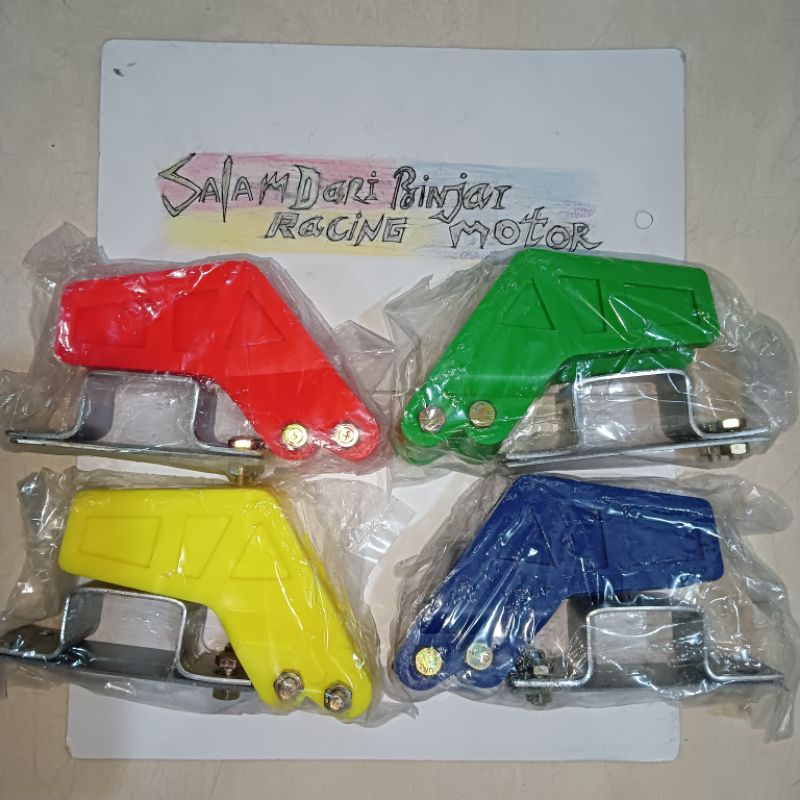 TENSIONER RANTAI TRAIL UNIVERSAL BREKET BESI /STABILIZER RANTAI TRAIL KLX YZ BF (TENSIONER TRAIL BRE