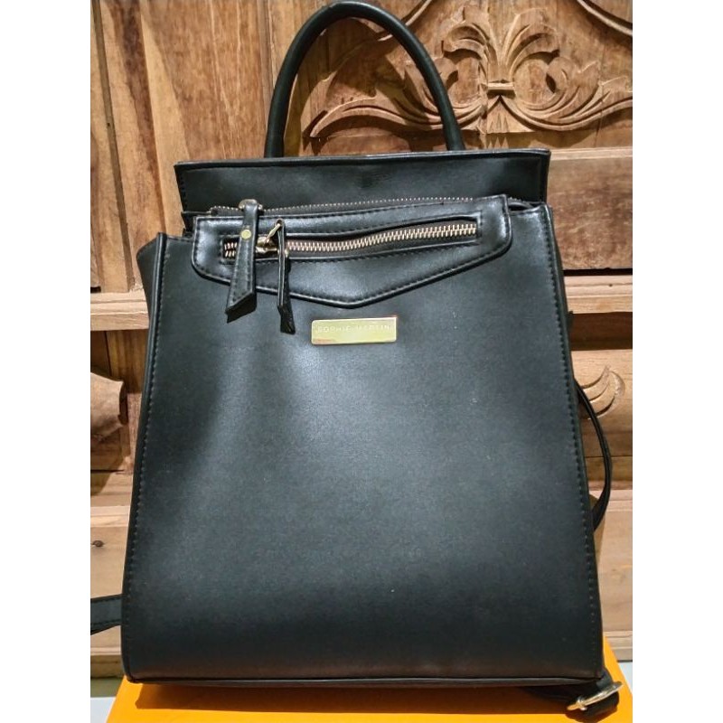 [PRELOVED] - SOPHIE MARTIN Backpack Black - SOPHIE PARIS