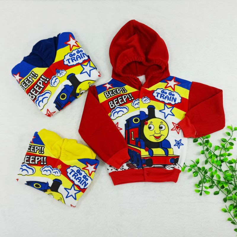 Ss#3001 Jaket Anak size 0-12bulan / Jaket Baby / Jaket Hoodie Anak / Mantel Bayi