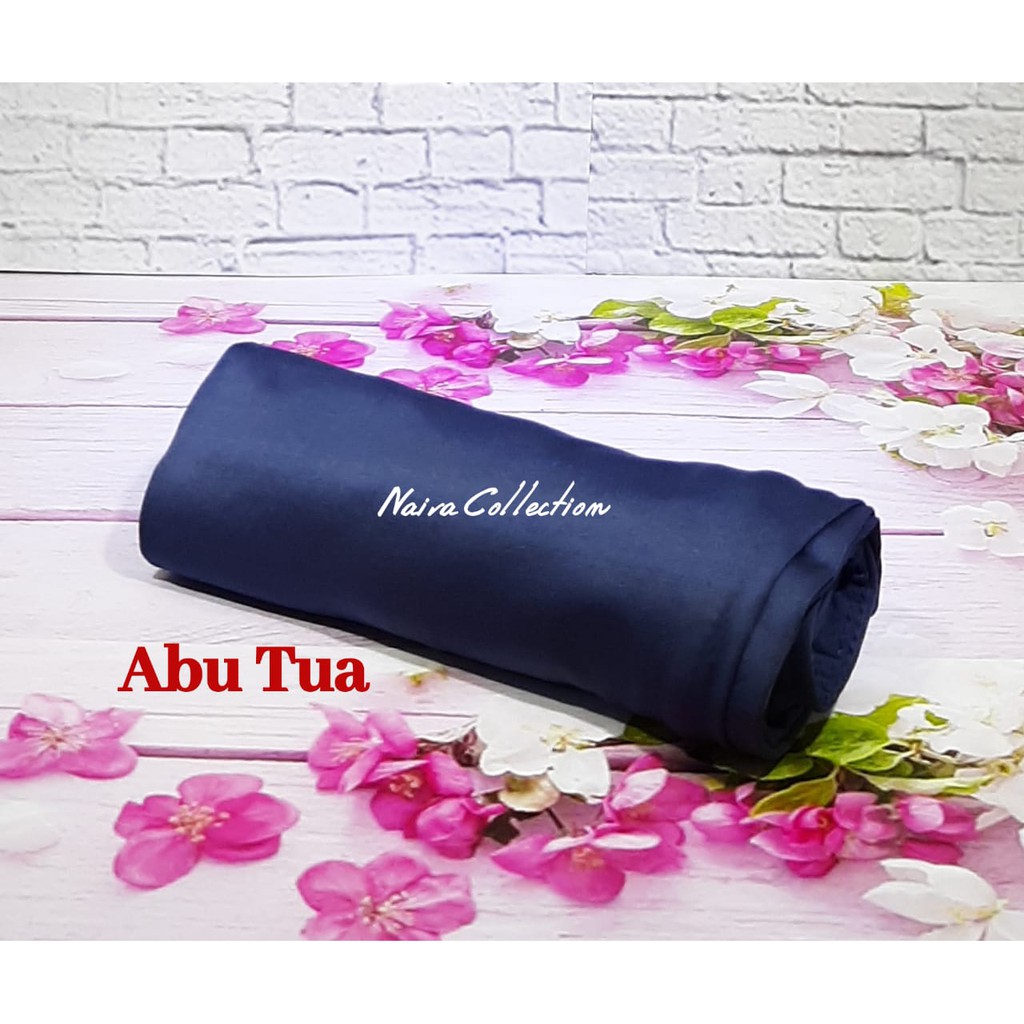 Rok Panjang Spandek All Size Wanita Muslim Murah Bahan Jersey Licin Soft  Best Seller Bisa Cod-Abu