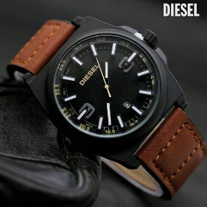 Dijual Jam Tangan Pria Diesel 93 Watch Leather Diskon