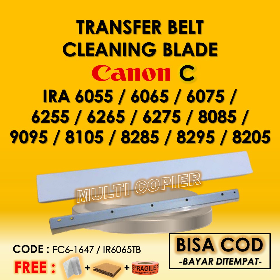 Transfer Cleaning Blade C ETB Unit Canon iRA 6055 6065 6075 6265 6275 8085 9095 8105 8285 8295 8205