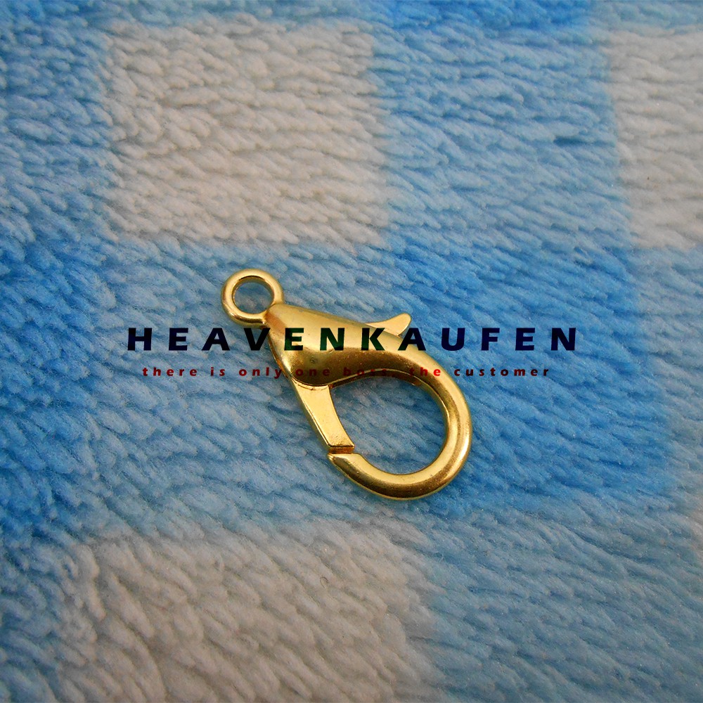 Kait Lobster / Pengait Lobster Gold Emas Panjang 3 cm
