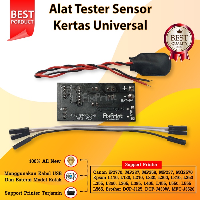 Alat Tester Sensor ASF Canon MX328 MP237 IP2770 MP258 MP287, Modul Tester Tool Printer Canon MX-328