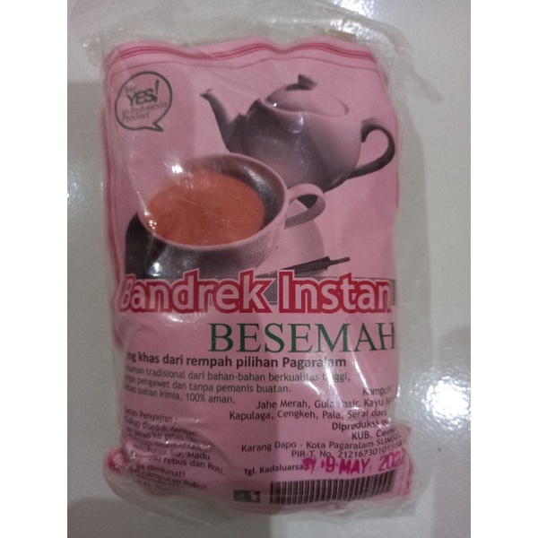 

Bandrek Instan