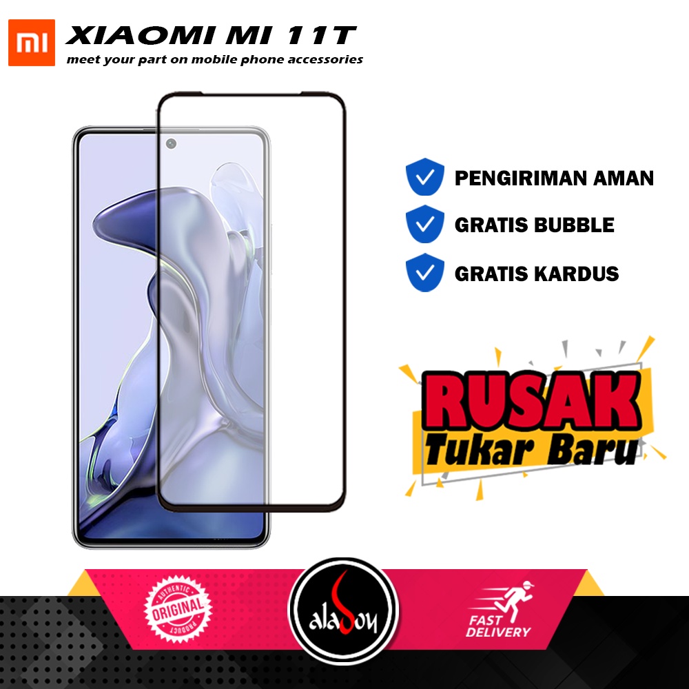 Tempered Glass Xiaomi Mi 11T Anti Gores Layar Screen Protector