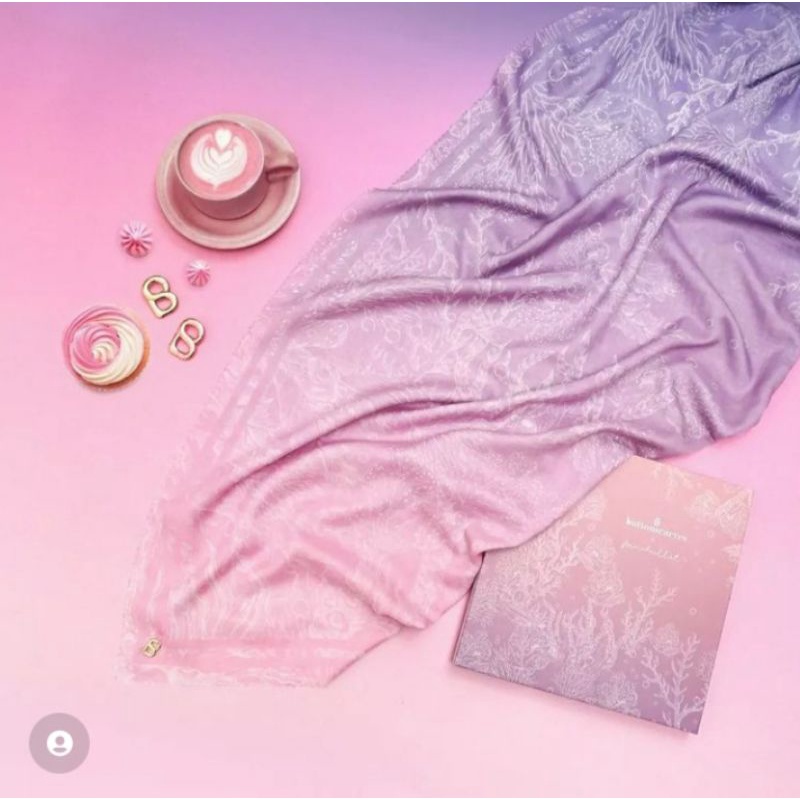 preloved el mar minorca pinky sky voal reg buttonscarves