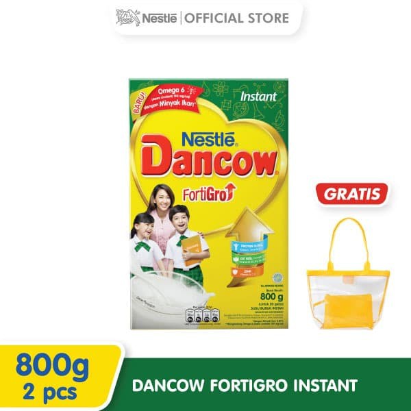 

PROMO DANCOW FORTIGRO SUSU BUBUK INSTANT POUCH 800G 2 PCS GRATIS BAG TERMURAH