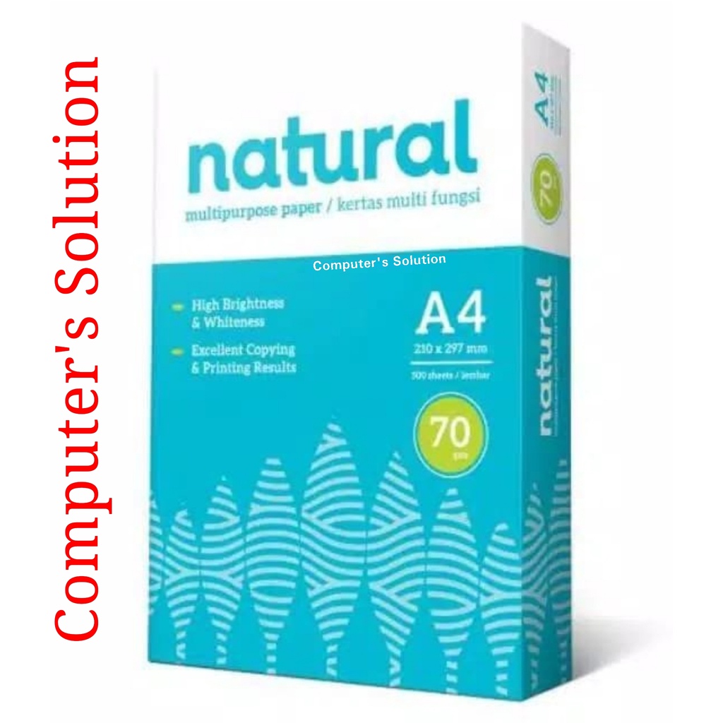 

Kertas A4 Natural 70 Gram