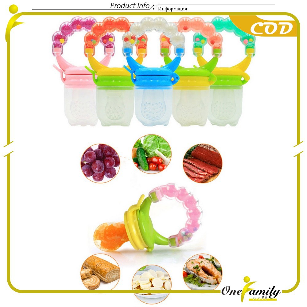 ONE-C44-45 Empeng Dot Buah Anak Bayi Baby Fruit Feeder Rattle Teether Kompeng Pacifier Gigitan Bayi-8