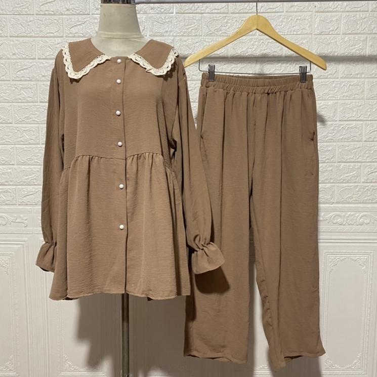 Promo - SETCEL CRINKLE PUTTY JUMBO XXL KANCING BUSUI BUMIL MUSLIM POLOS PGMTA ,,