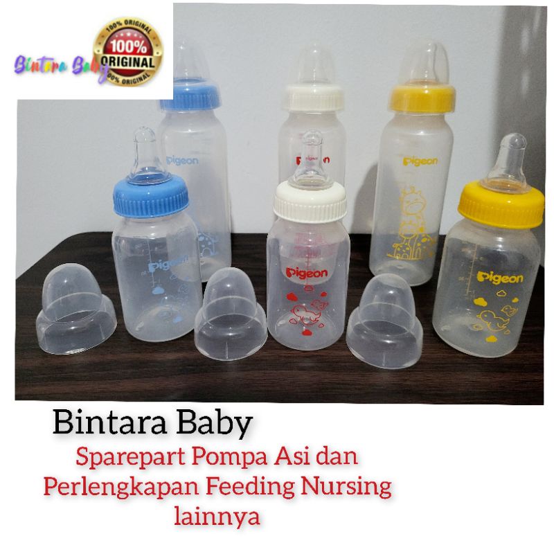 Botol Susu Pigeon 120ml 240ml Silicone Nipple / Pigeon nursing baby bottle / Botol Susu Bayi Pigeon