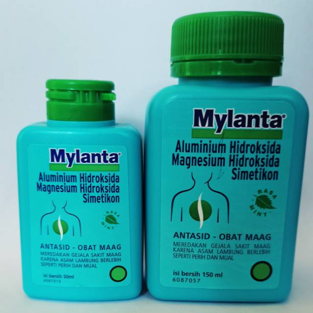 

Mylanta syrup 50ml dan 150ml