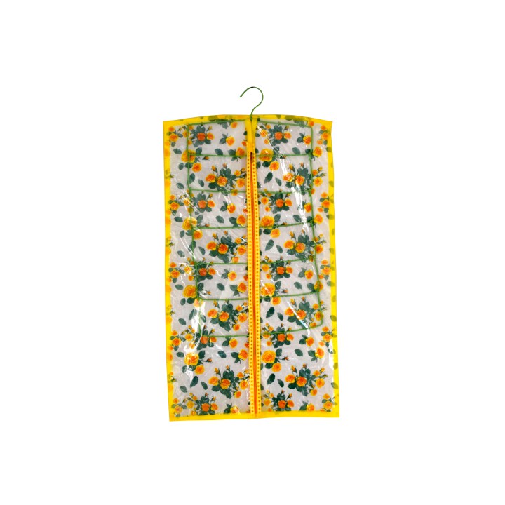 Hanger jilbab organizer motif | tempat penyimpanan jilbab