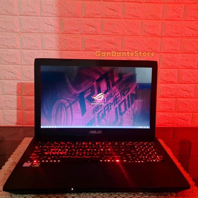 Asus TUF ROG FX553VD / GL553VD Premium Gaming Desain Laptop i7 GDDR5X 1050 IPS || Not Zephyrus Strix