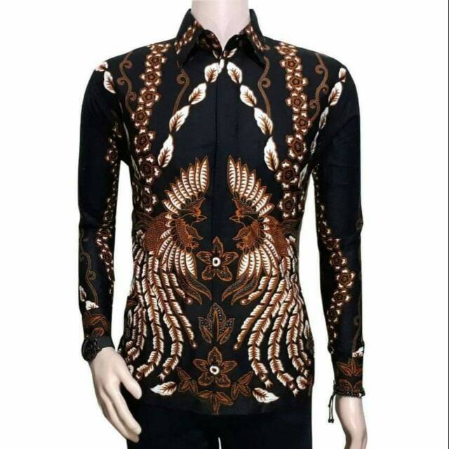 Flash Sale Kemeja Marina Batik Pria Lengan Panjang q8BOrouLKEyee