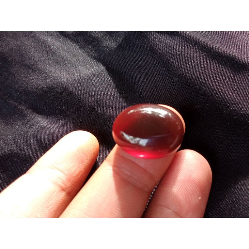 batu cincin getah katilayu asli original merah api