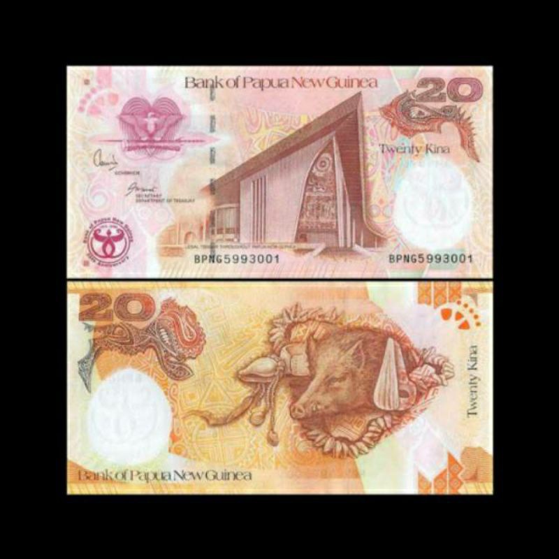 20KinaPapuaNewGuinea