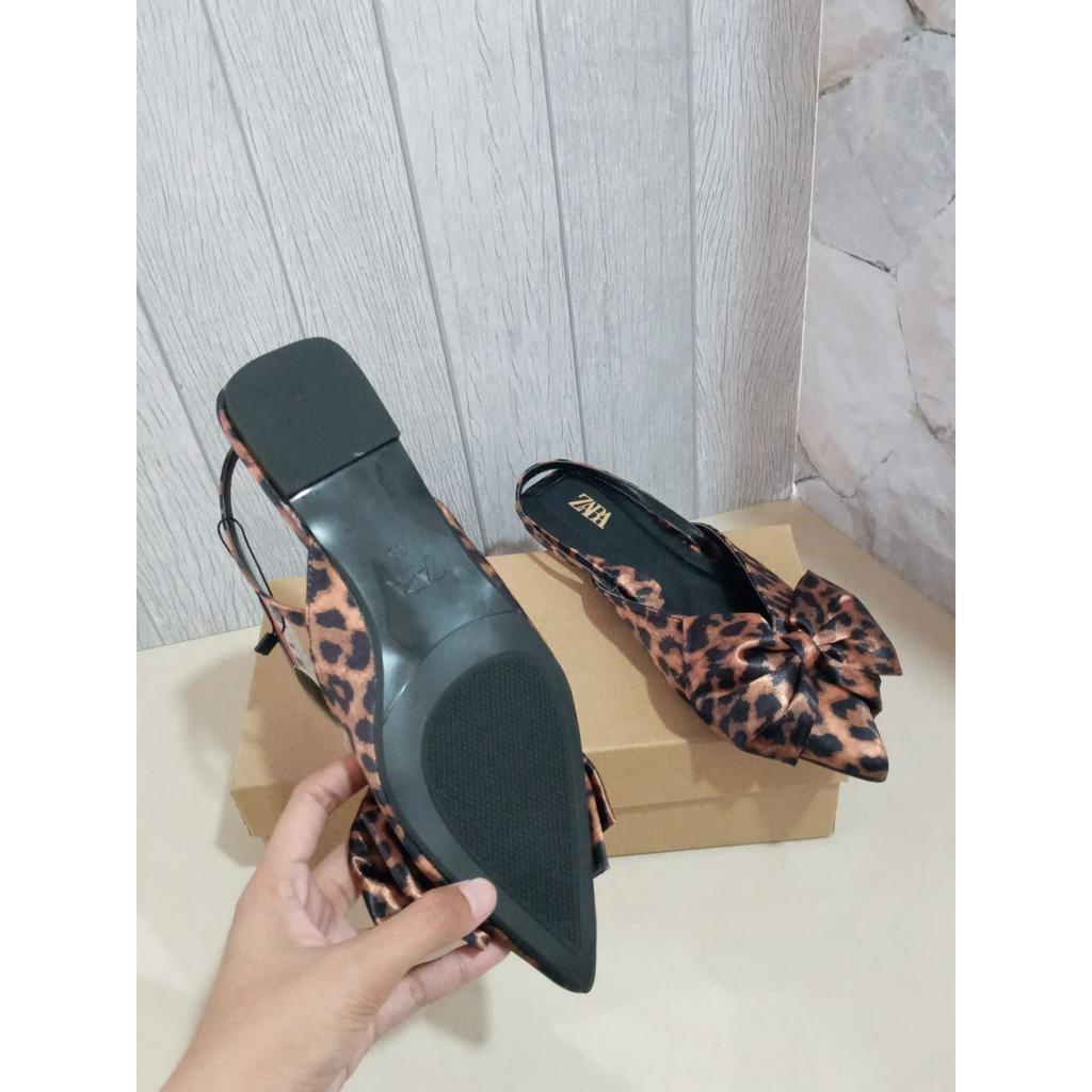 ZR 6032-12 leopard flat shoes