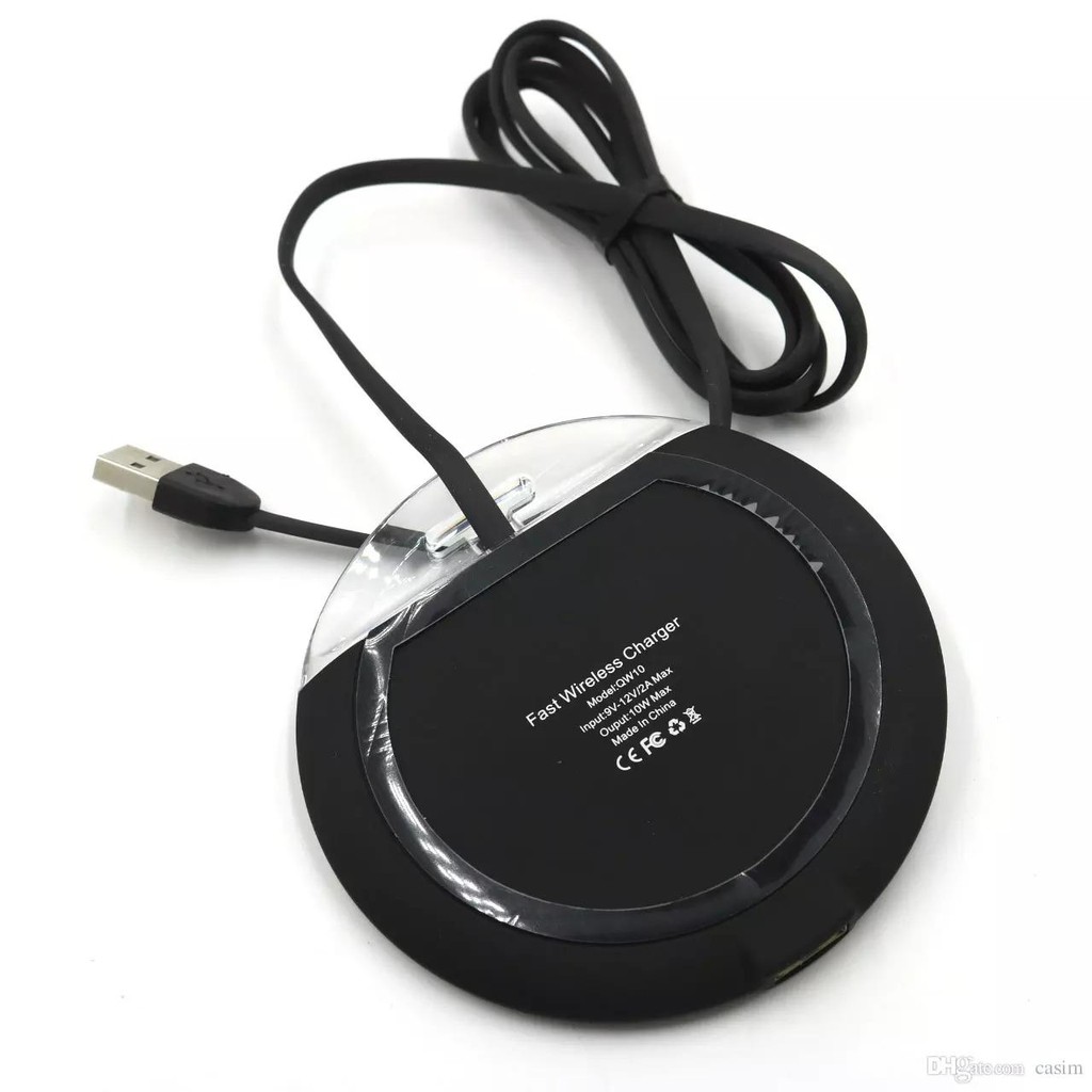 CASIM QW10 Fast Wireless Charger For SAMSUNG S6 S7 S8