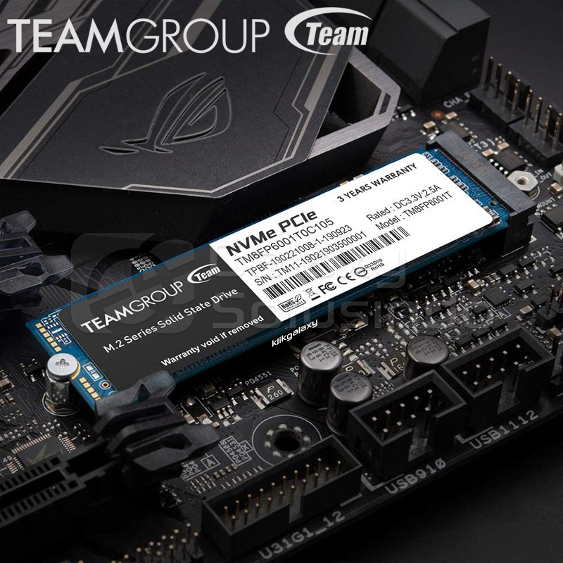 TEAM MP33 M.2 PCIe 256GB SSD