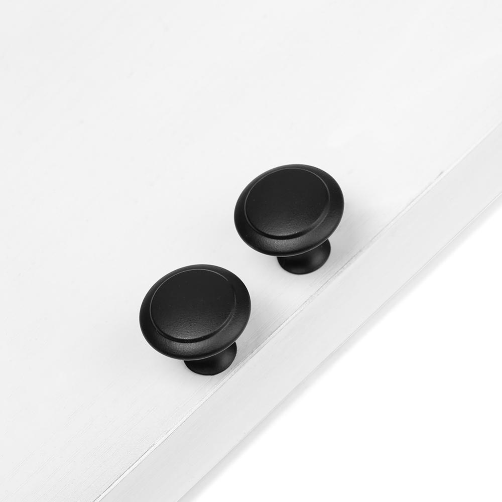 Wonder 2pcs/lot Tarikan Lemari Mode Lemari Bentuk Bulat Furniture Fitting Gagang Pintu Lemari