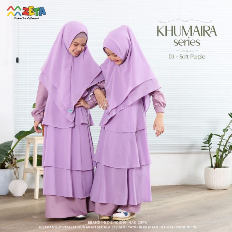 gamis khumaira series by zeta