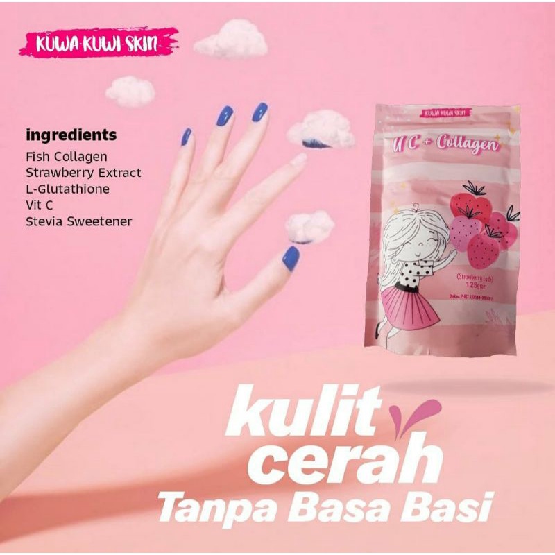 

[READY SIAP KIRIM] Uc Collagen by Kuwakuwiskin minuman susu pemutih 125gram
