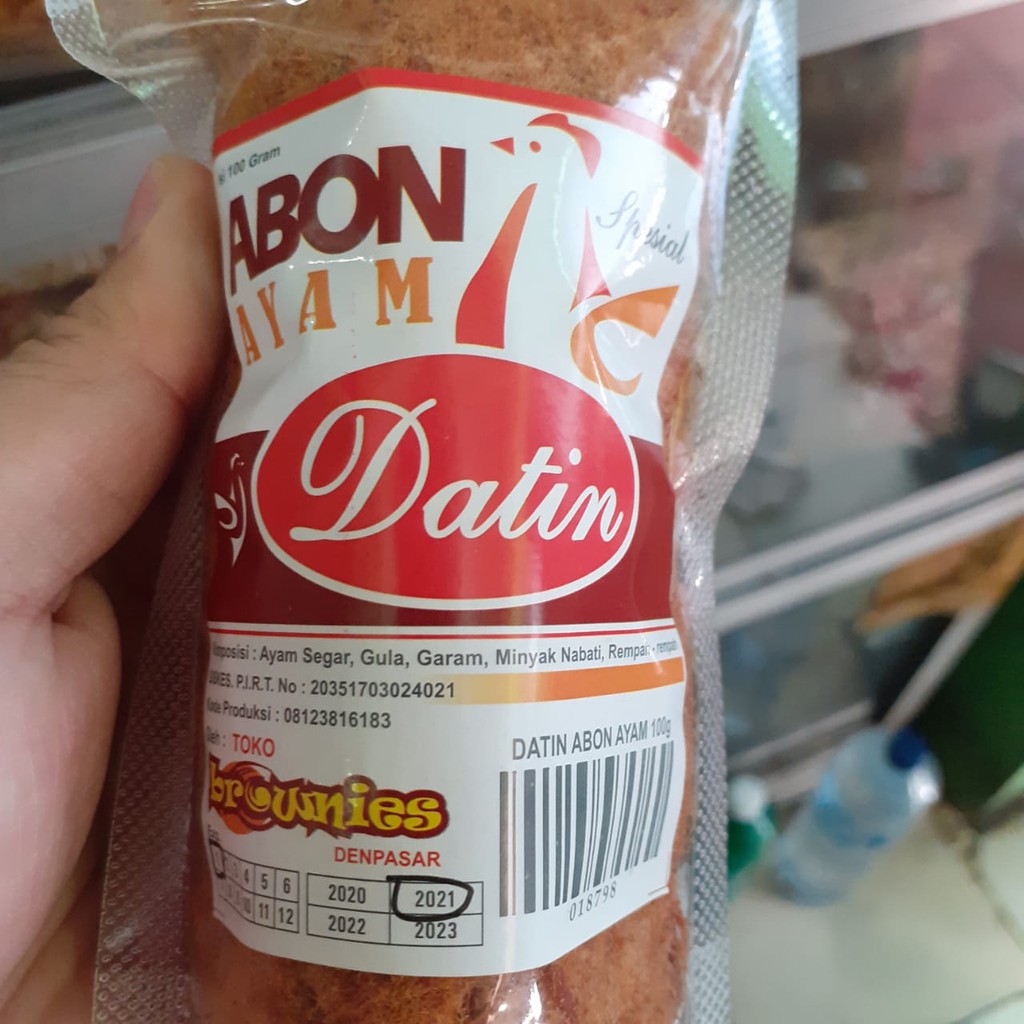 ABON AYAM DATIN BALI 100gr